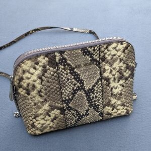 Michael Kors Snake Print Crossbody Bag